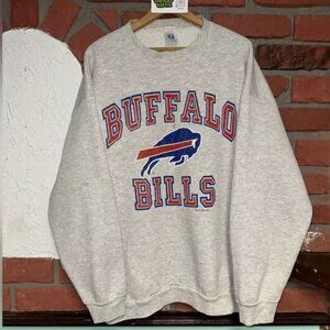 Vintage 1995 Logo NFL Buffalo Bills Crewneck Sweatshirt, Buffalo Bills Football